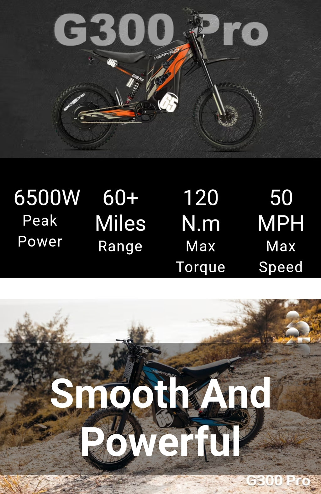 G300 PRO (72V)